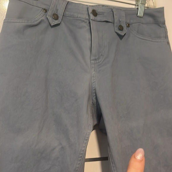 Covington 10 petite stretch blue pants - Picture 7 of 10